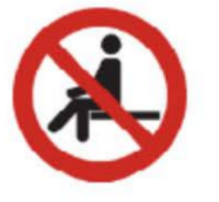 No sitting allowed